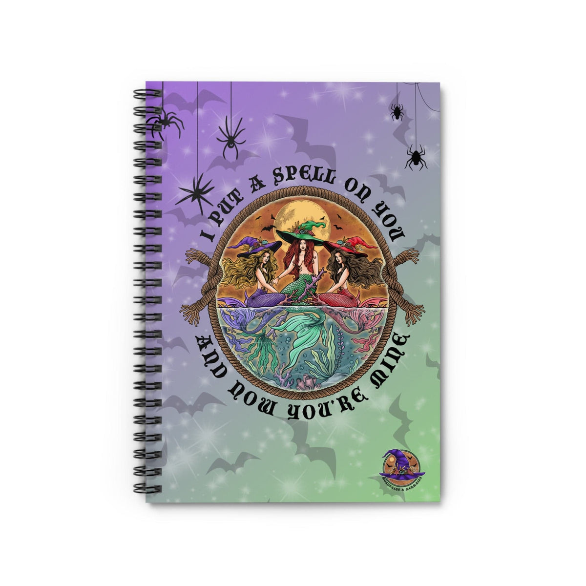 Mountains & Mermaids Siren Sisters Mystic Notebook One Size 12328253025290159108
