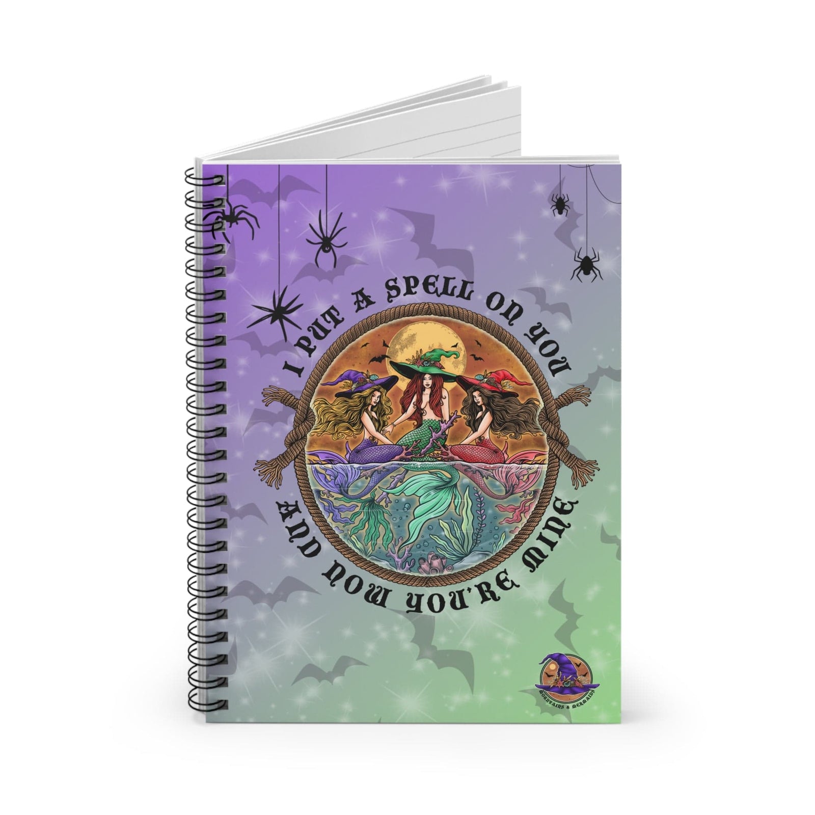 Mountains & Mermaids Siren Sisters Mystic Notebook One Size 12328253025290159108