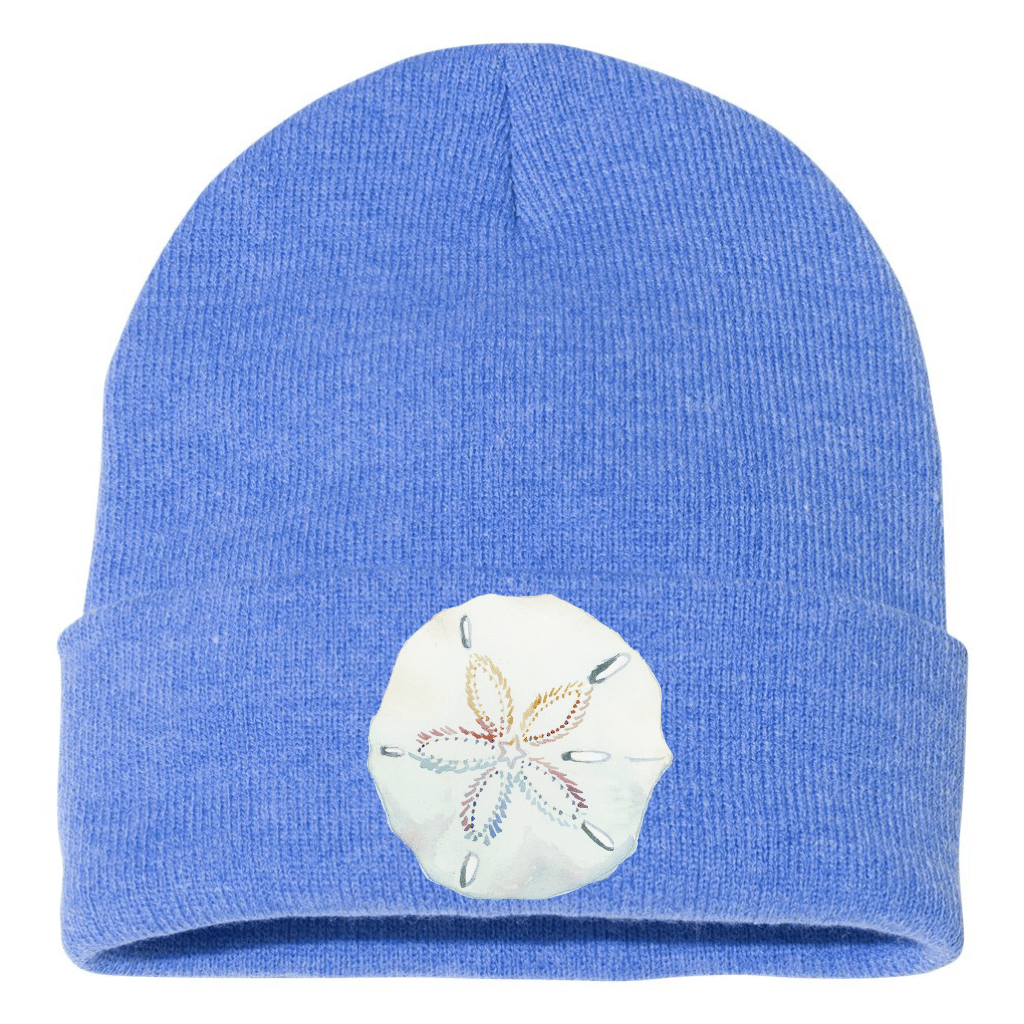 Mountains &amp; Mermaids Skye Blue Sand Dollar Beanie MM2490