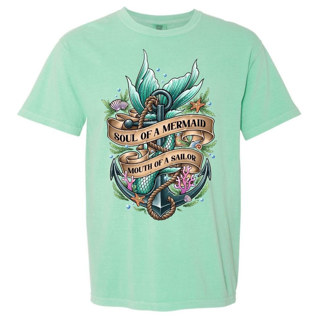 Mountains & Mermaids Soul Of A Mermaid T-Shirt Small / Island Reef