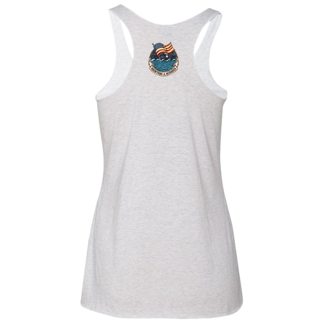 Mountains & Mermaids Star Spangled Mermaid (America 250) Racerback Tank
