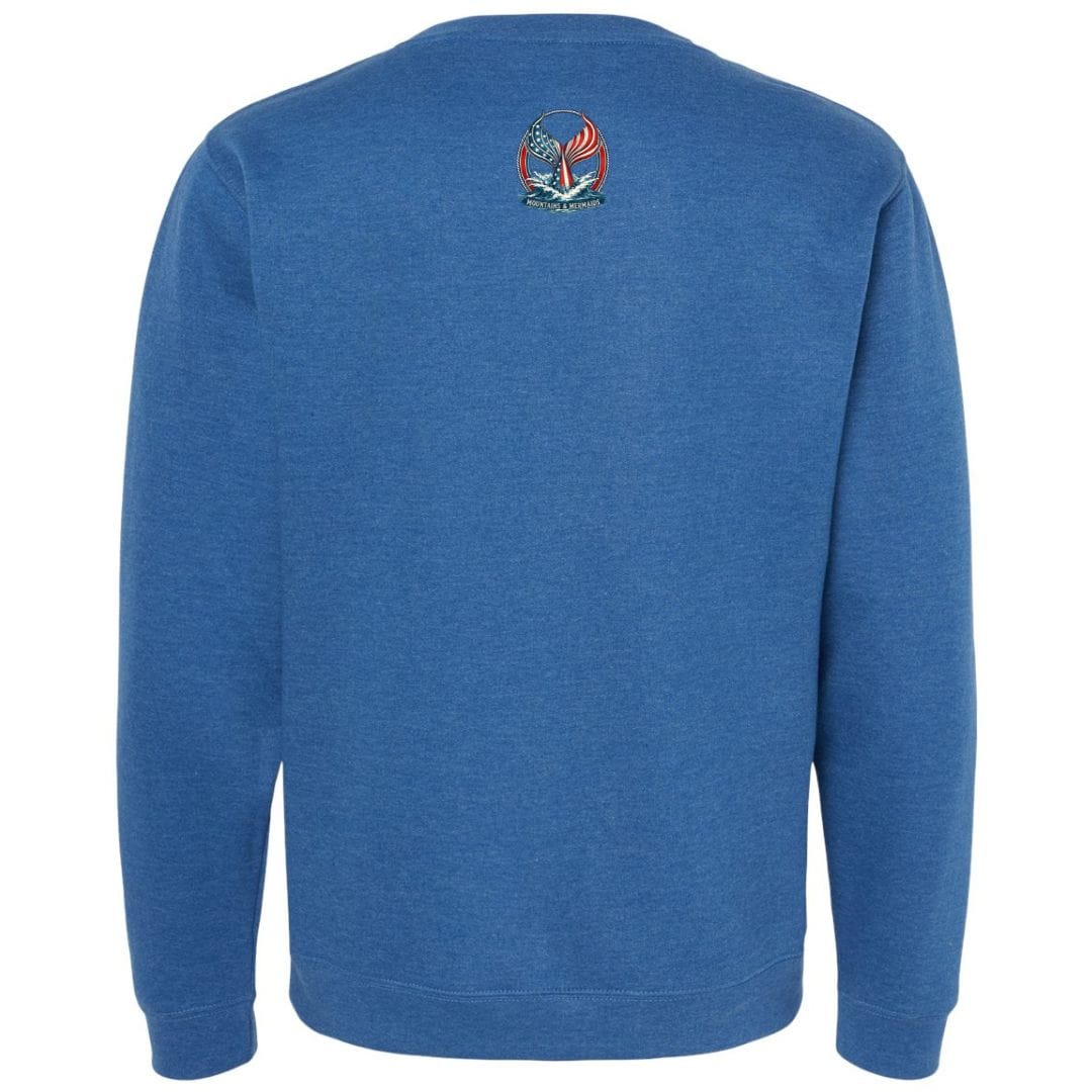 Mountains & Mermaids Stars, Stripes & Saltwater Crewneck Sweatshirt