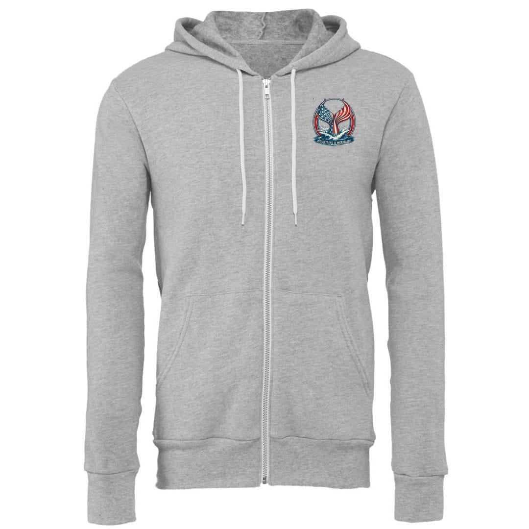 Mountains & Mermaids Stars, Stripes & Saltwater Fleece Zip Hoodie