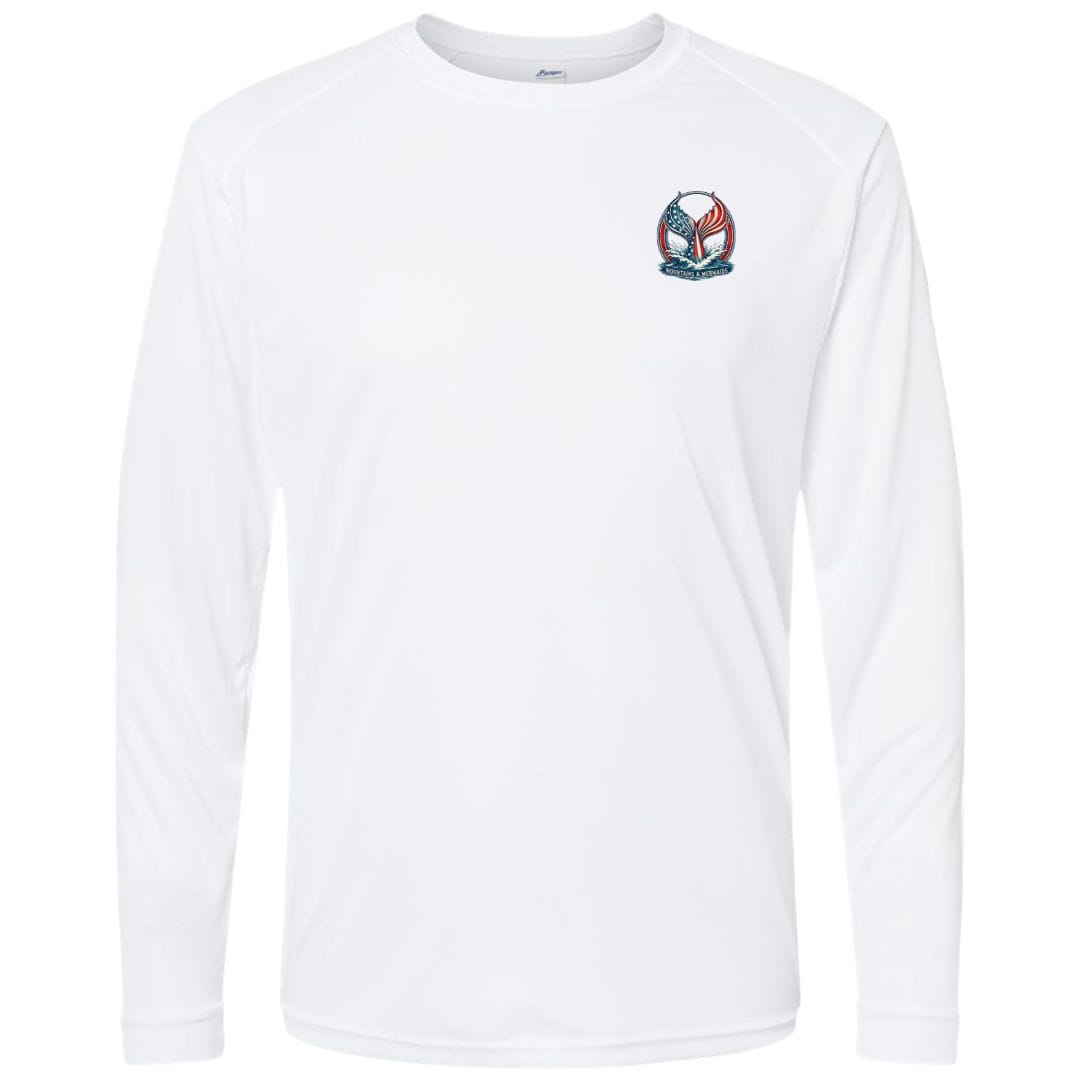 Mountains & Mermaids Stars, Stripes & Saltwater Performance Sun Shirt