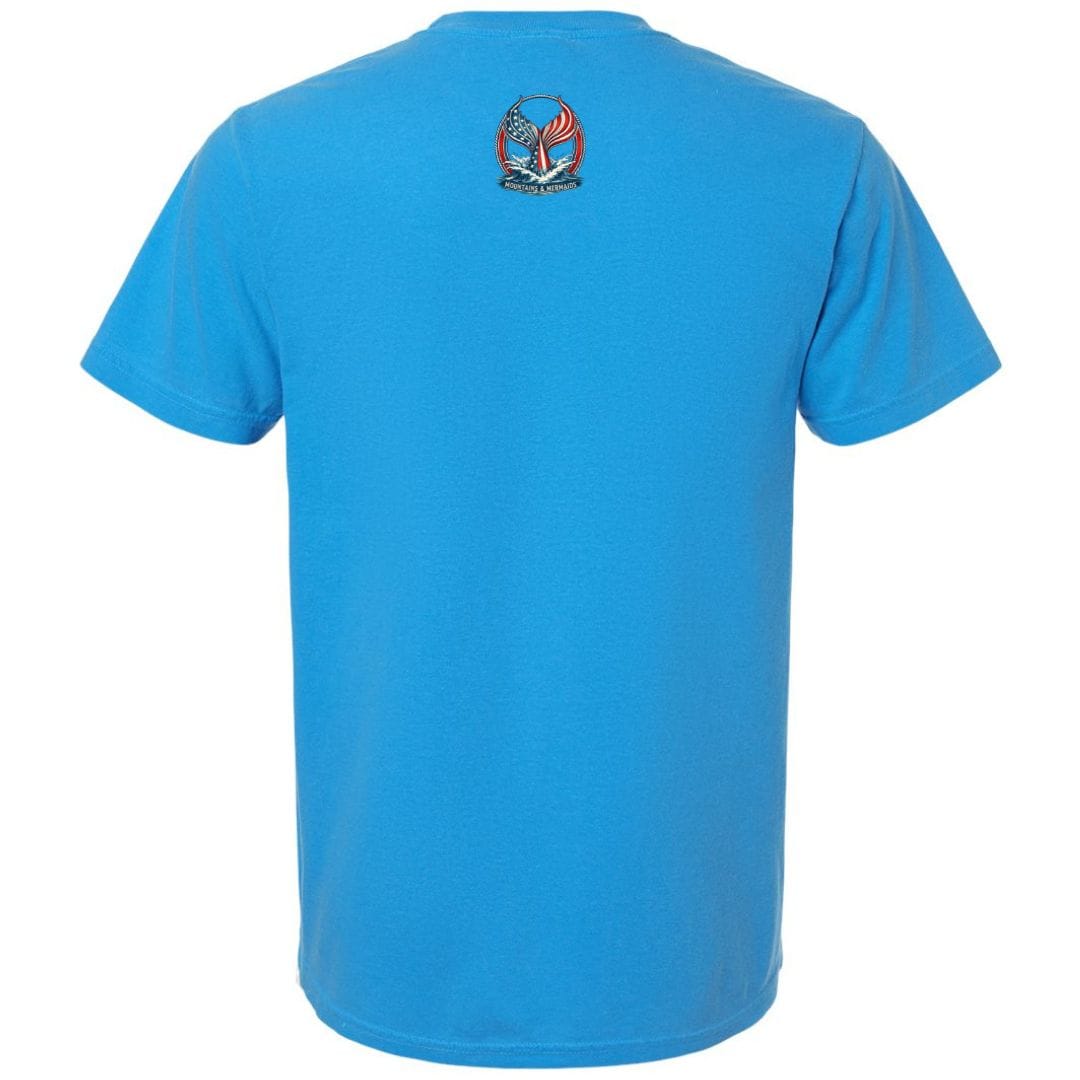 Mountains & Mermaids Stars, Stripes & Saltwater Short Sleeve T-Shirt Small / Royal Caribe