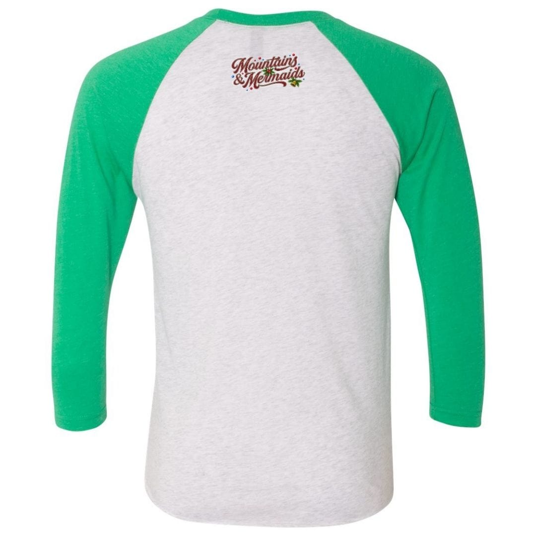 Mountains & Mermaids The Holly Roger Baseball T-Shirt (Green)