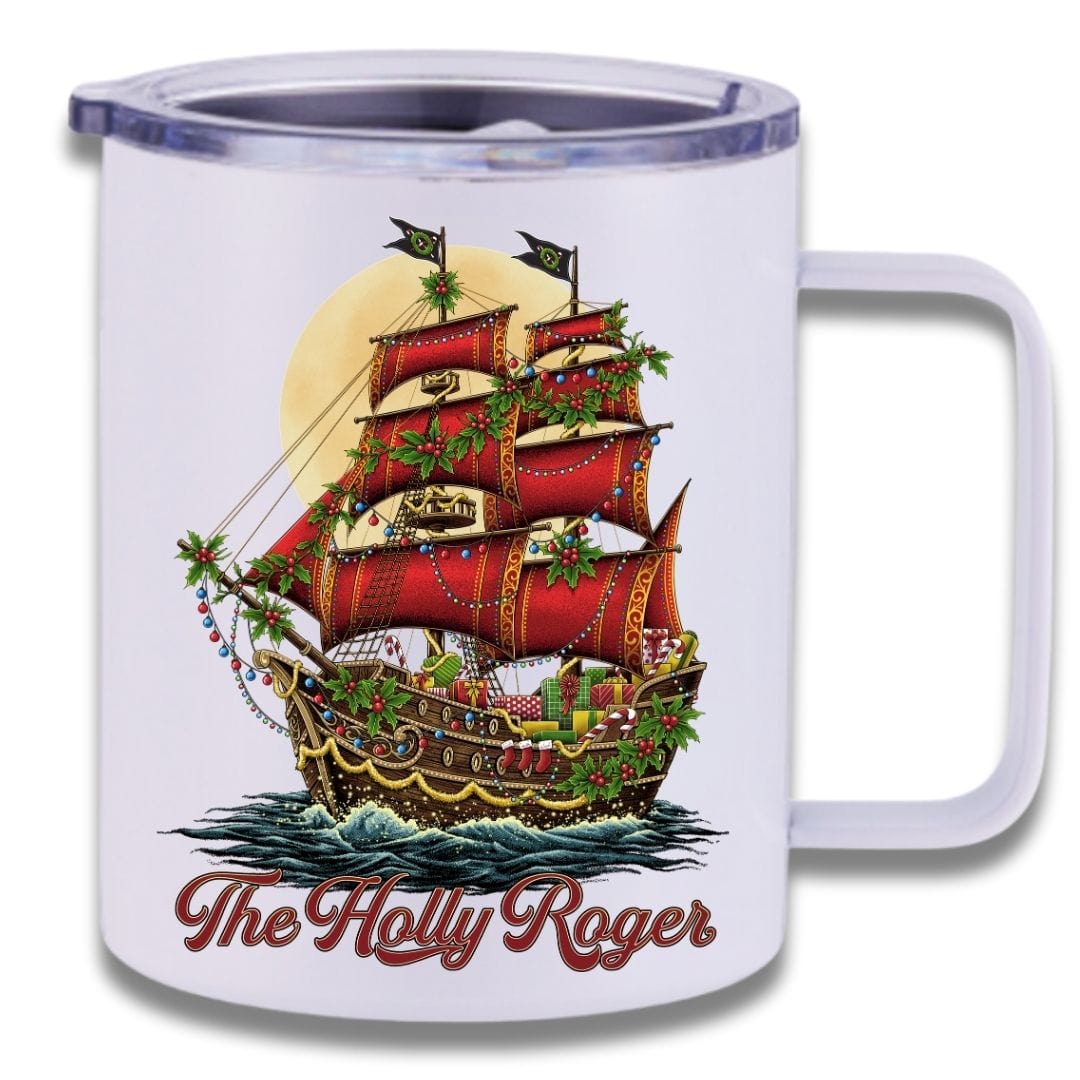 Mountains & Mermaids The Holly Roger Insulated Travel Mug MM608100