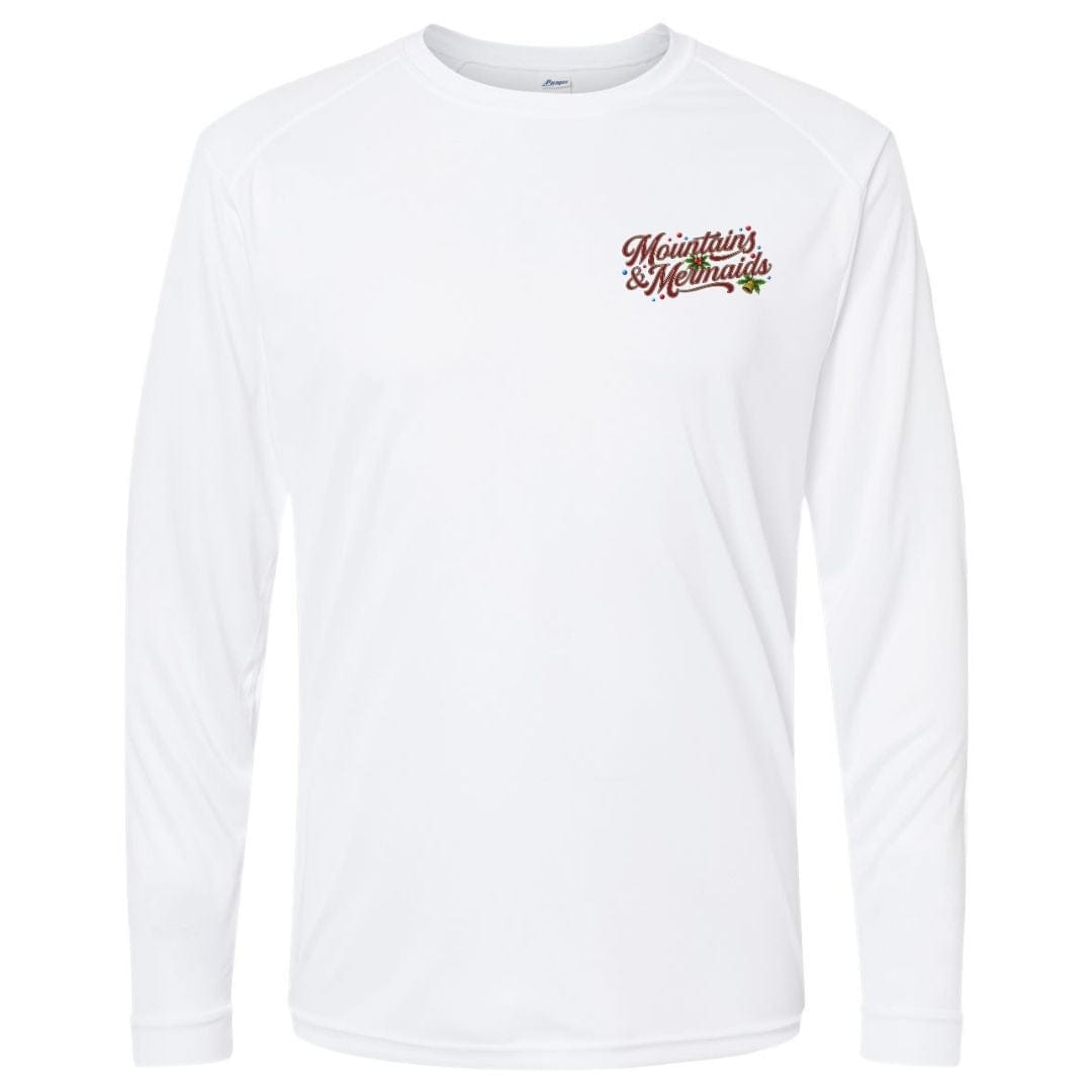 Mountains & Mermaids The Holly Roger Performance Sun Shirt (White) Small