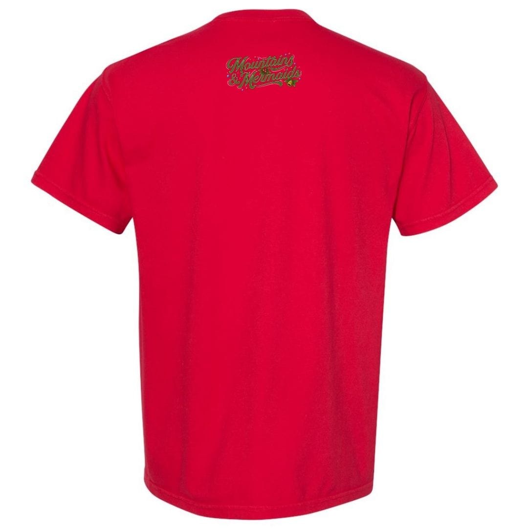 Mountains & Mermaids The Holly Roger T-Shirt (Red)