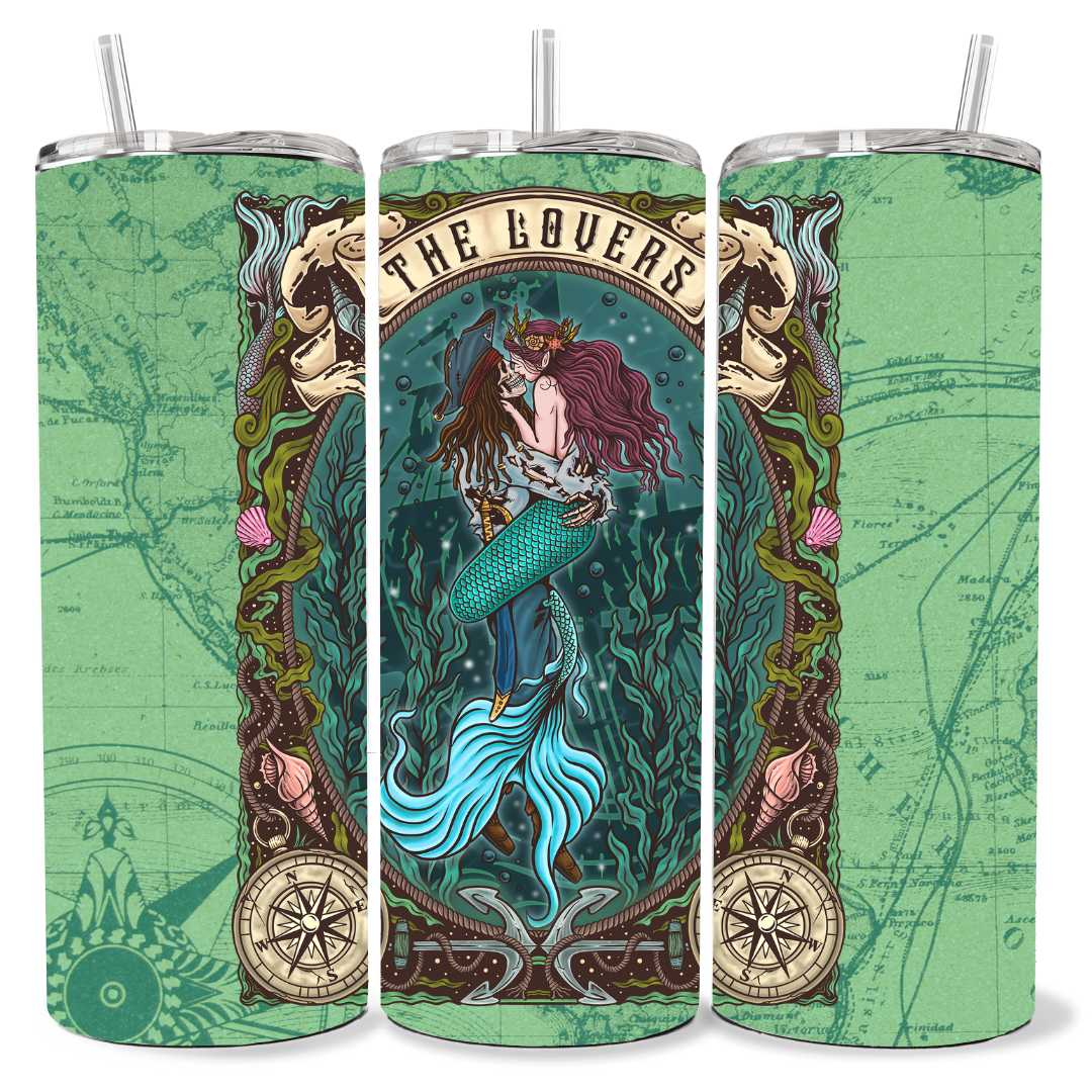 Mountains &amp; Mermaids The Lovers Insulated Tumbler MM4320