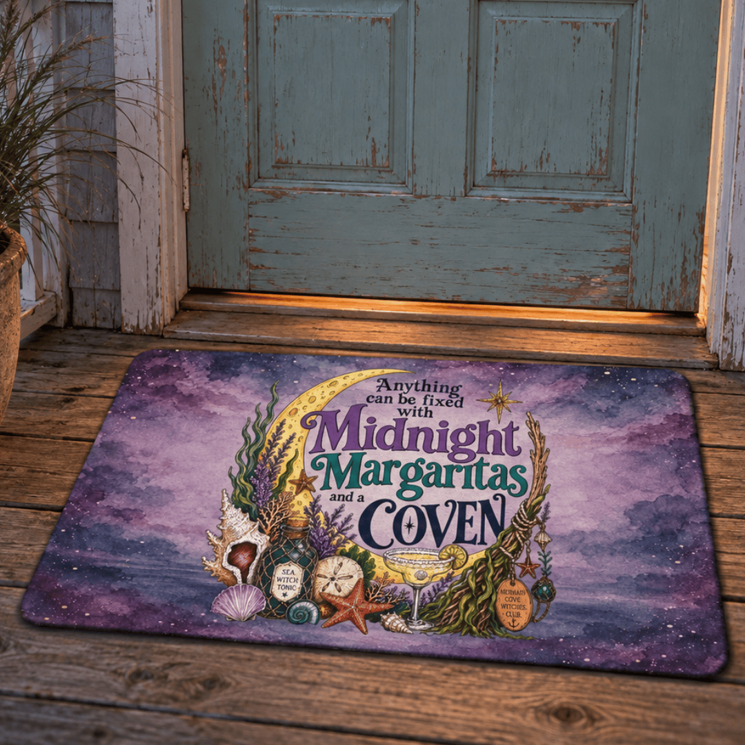 Mountains &amp; Mermaids The Mermaid Coven Doormat (Mystic) 18'' × 30'' 24093615171859577243