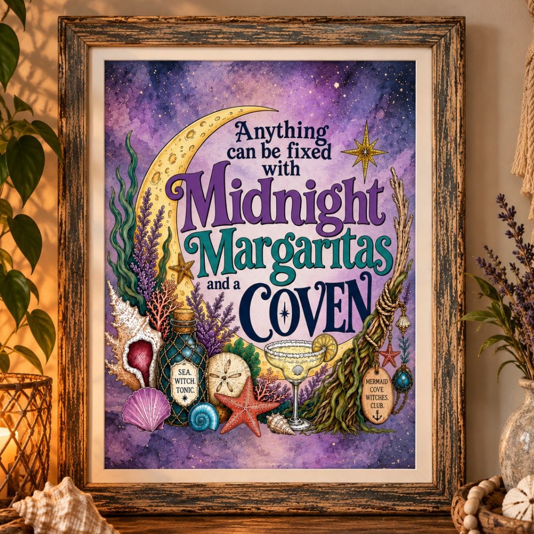 Mountains & Mermaids The Mermaid Coven (Mystic) Wall Art