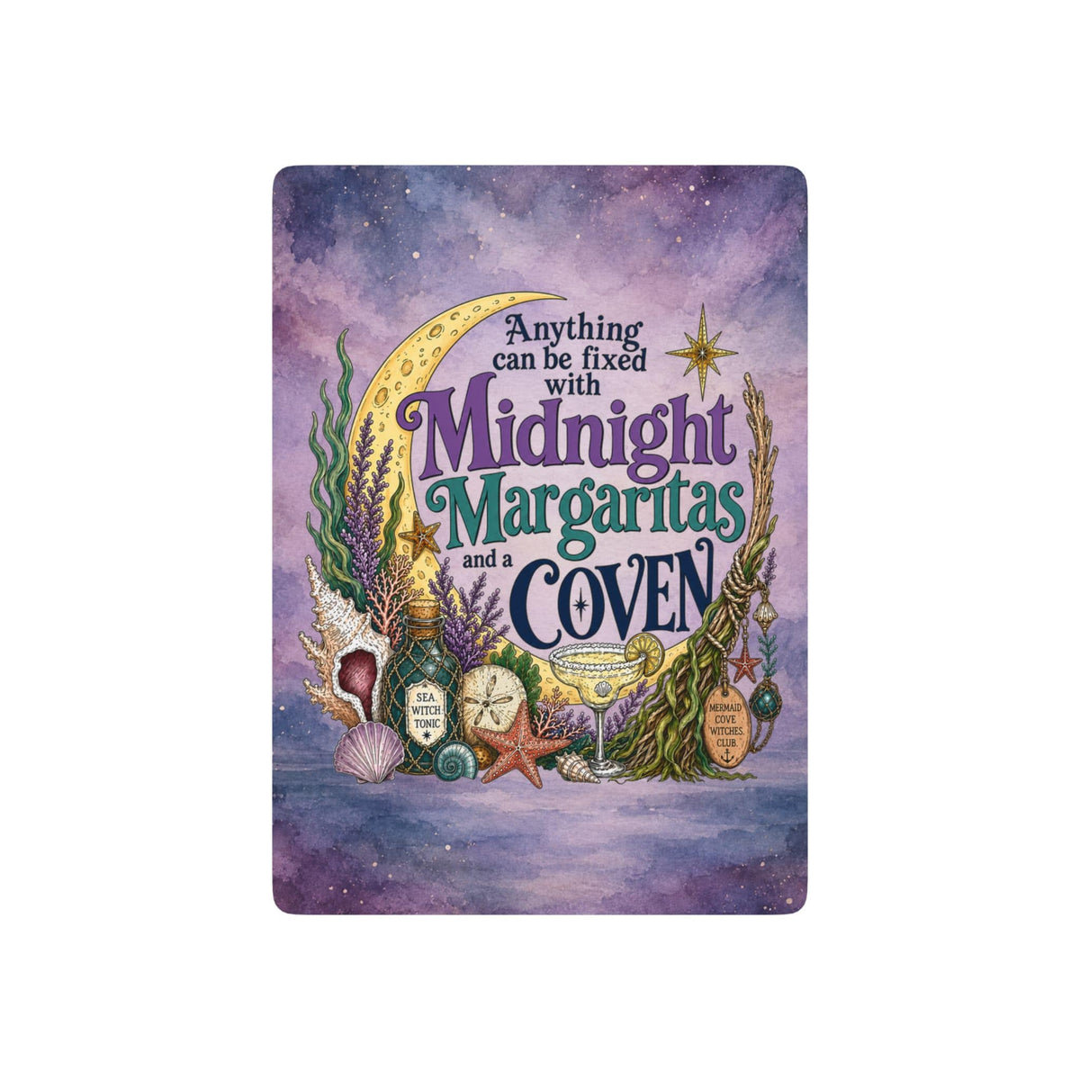 Mountains & Mermaids The Mermaid Coven Playing Cards (Mystic) 2.5" x 3.5" / White / Semi Glossy 15201417116001169195