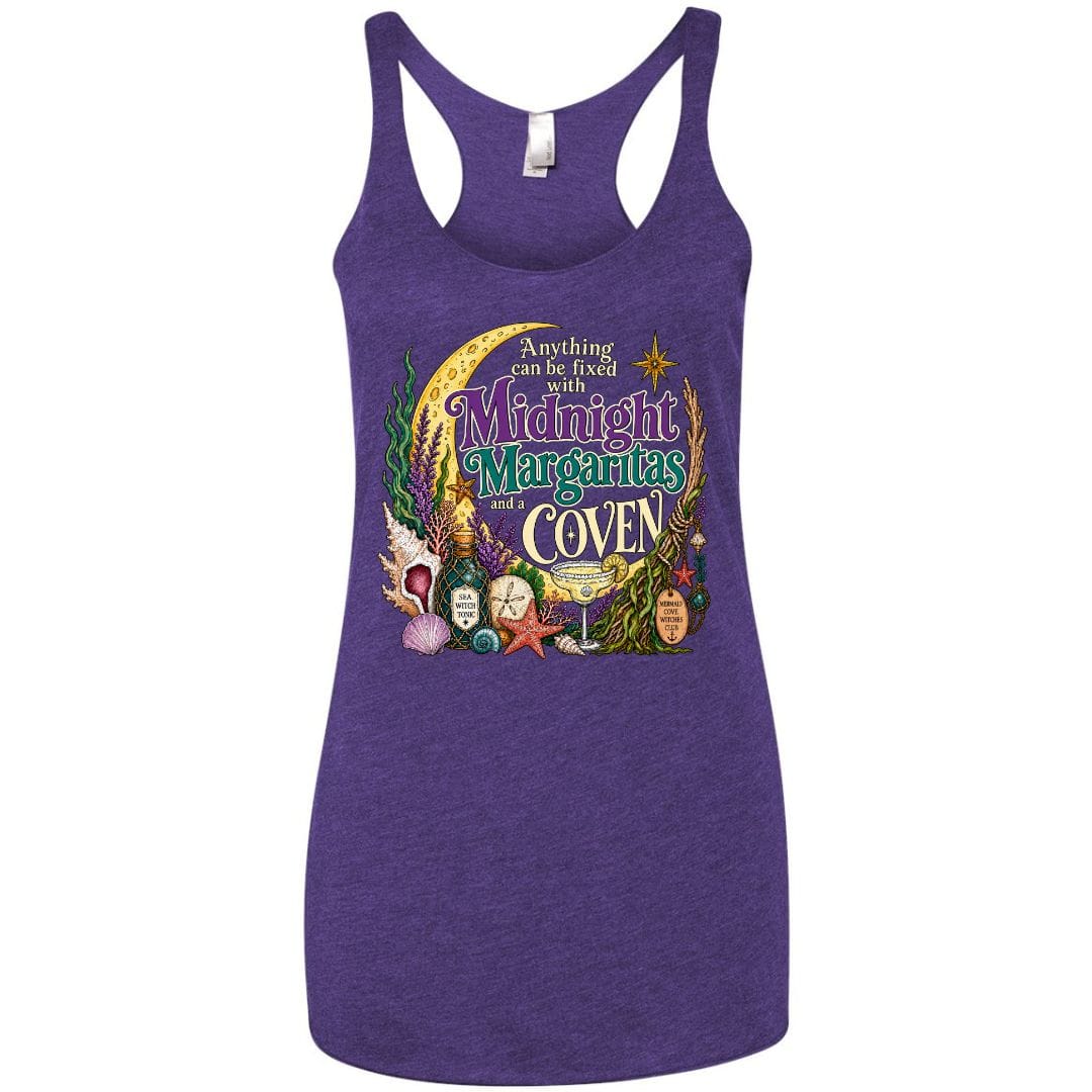 Mountains & Mermaids The Mermaid Coven Racerback Tank Small / Tahiti