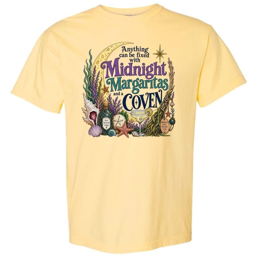 Mountains & Mermaids The Mermaid Coven Short Sleeve T-Shirt Small / Sunshine