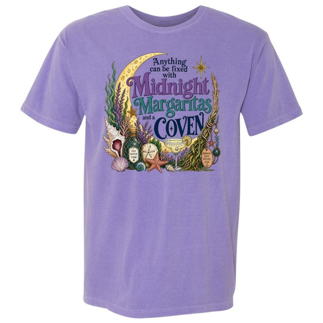 Mountains & Mermaids The Mermaid Coven Short Sleeve T-Shirt Small / Violet