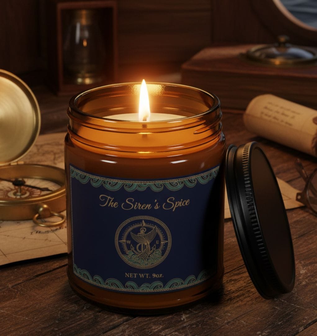 Mountains & Mermaids The Siren's Spice Candle 9oz 20018877847549497946
