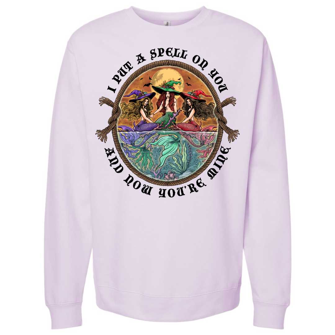 Mountains & Mermaids The Siren Sisters Crewneck Sweatshirt (Lilac) Small MM3517