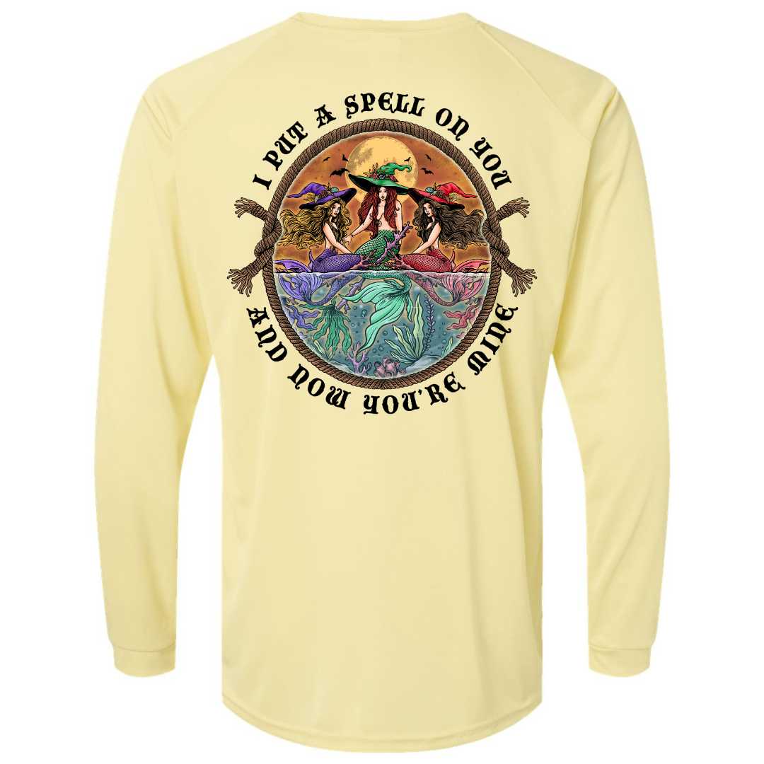 Mountains & Mermaids The Siren Sisters Performance Sun Shirt (Yellow) Small MM3576