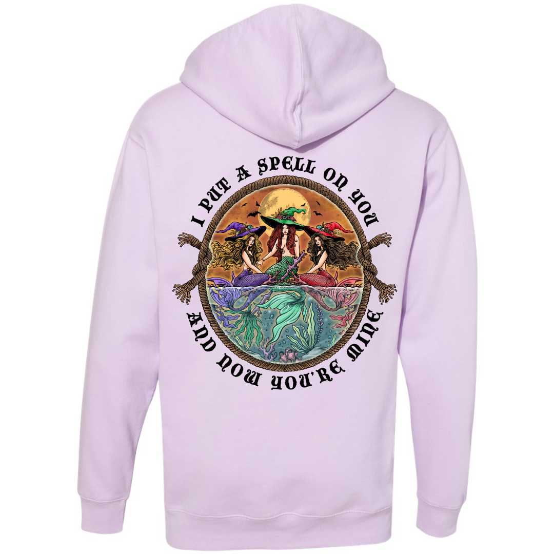 Mountains & Mermaids The Siren Sisters Pullover Hoodie (Lilac) Small MM3594
