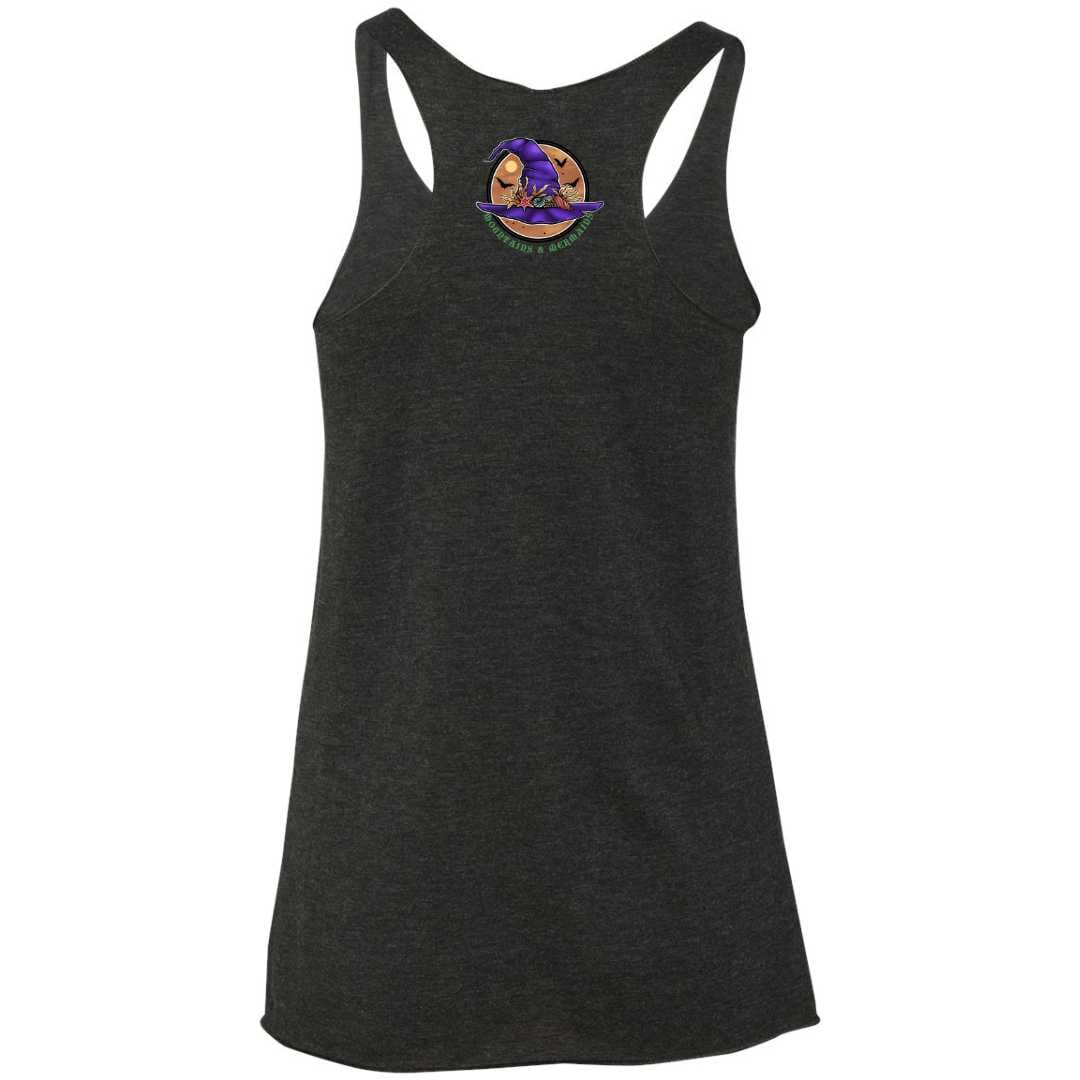 Mountains & Mermaids The Siren Sisters Racerback Tank (Black)