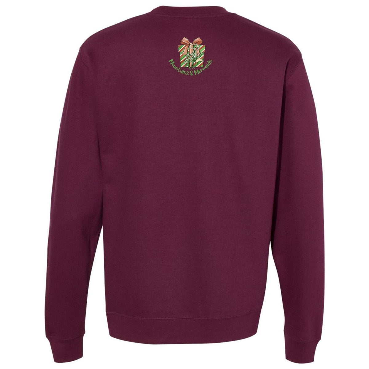 Mountains & Mermaids Tis The Season Crewneck Sweatshirt