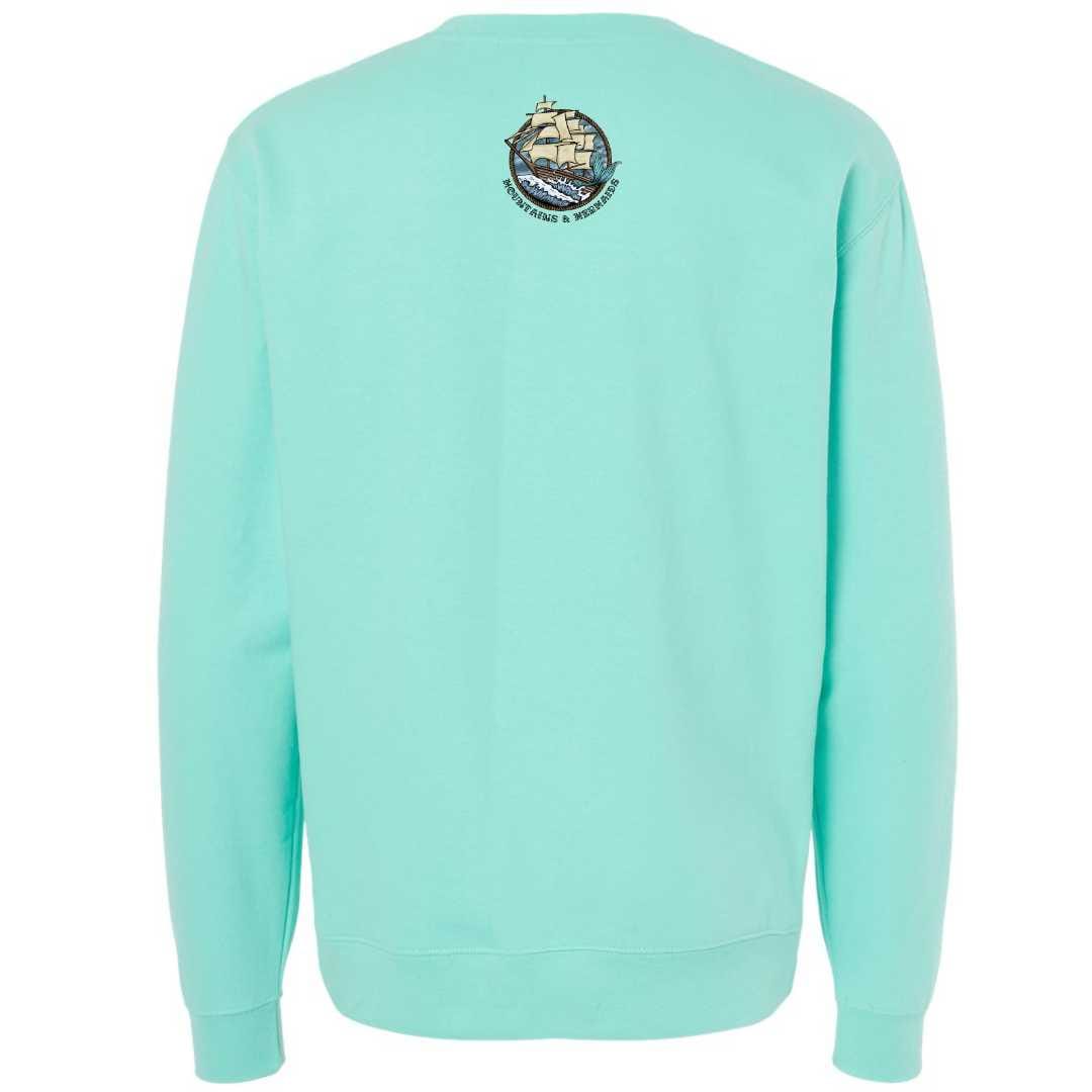 Mountains & Mermaids Uncharted Waters Crewneck Sweatshirt Small MM3825