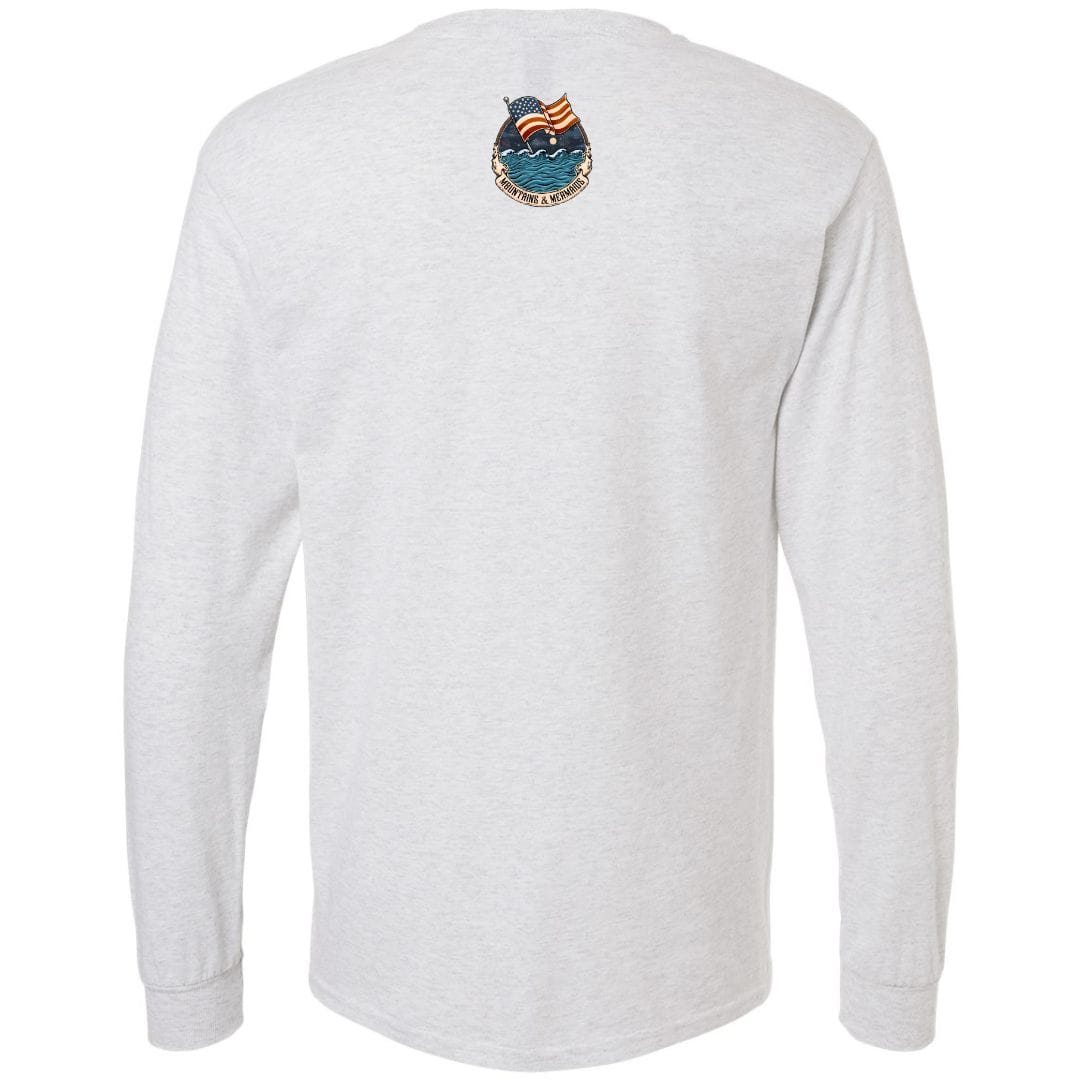 Mountains & Mermaids Uncle Poseidon (America 250) Long Sleeve T-Shirt