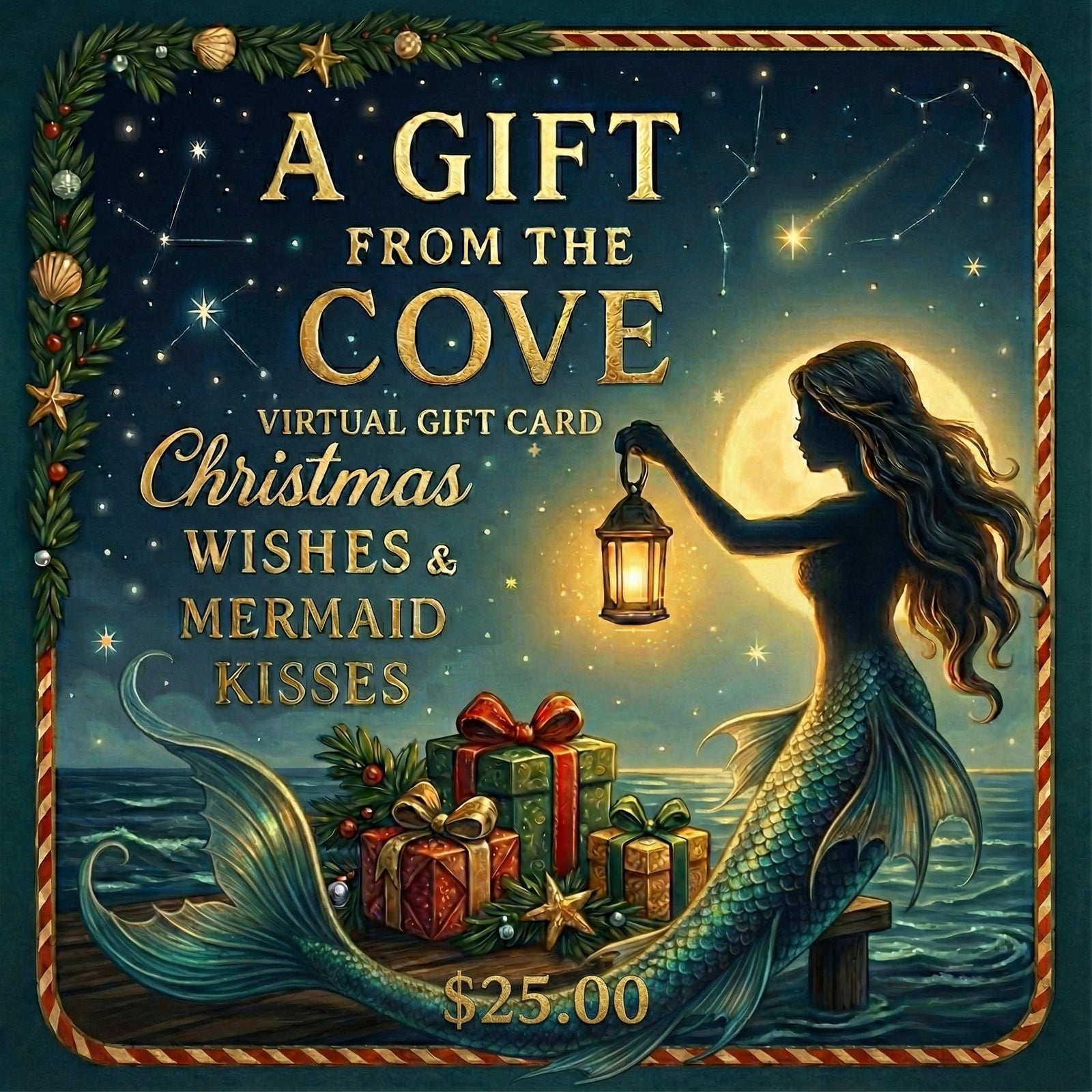 Mountains & Mermaids Virtual Gift Card $25.00 MM92