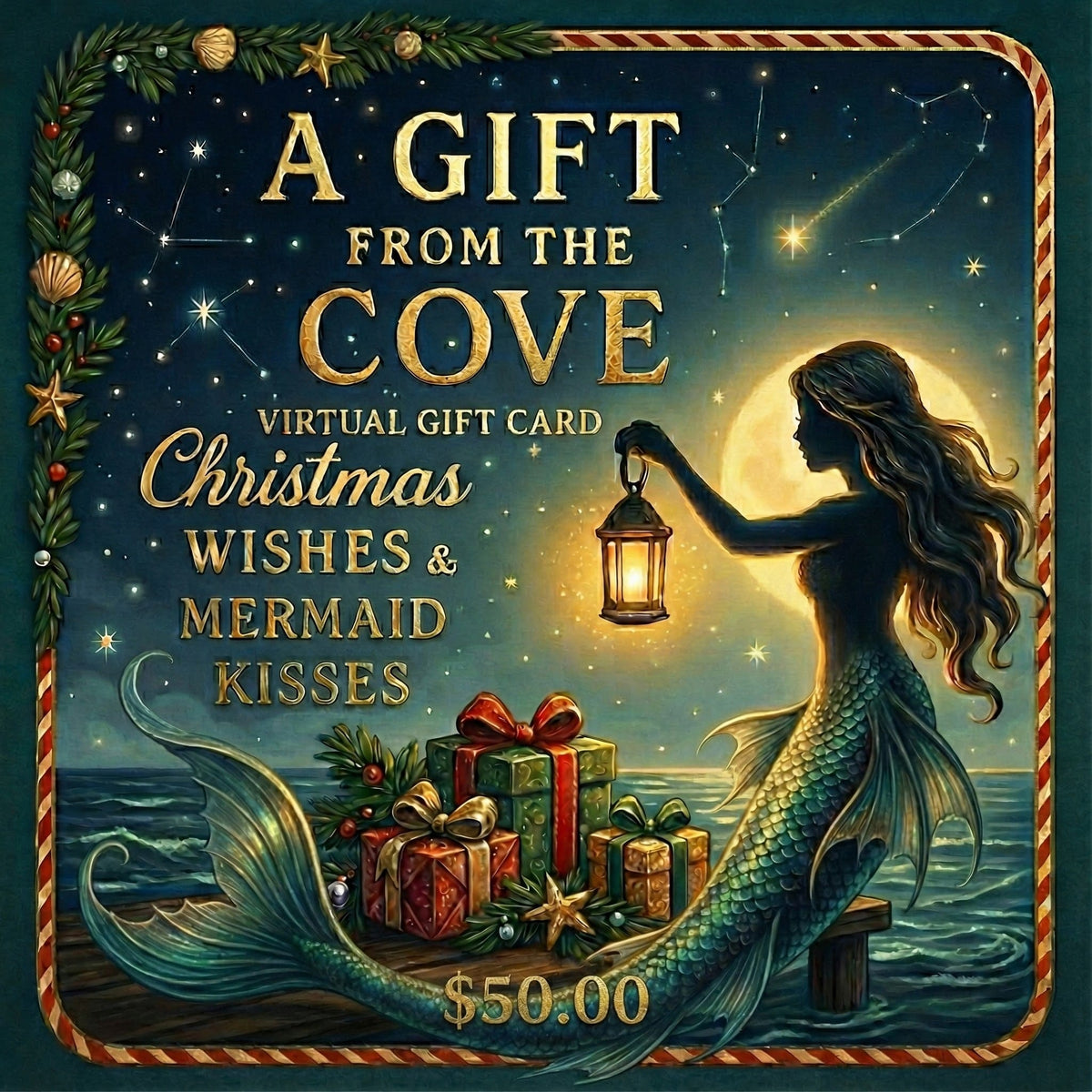 Mountains & Mermaids Virtual Gift Card $50.00 MM93