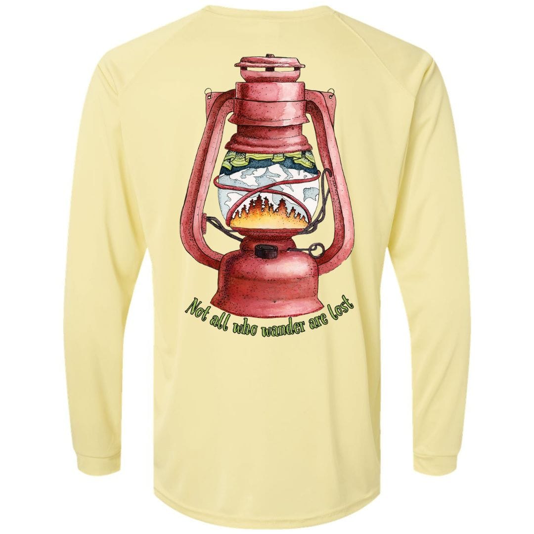 Mountains & Mermaids Wander Lantern Performance Sun Shirt Small / Sunshine