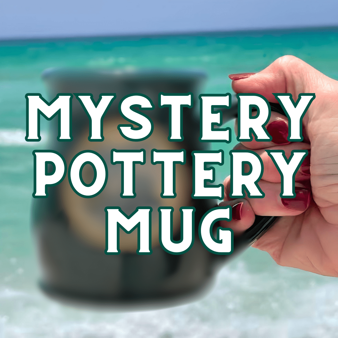 Mystery Pottery Mug - Mountains & Mermaids