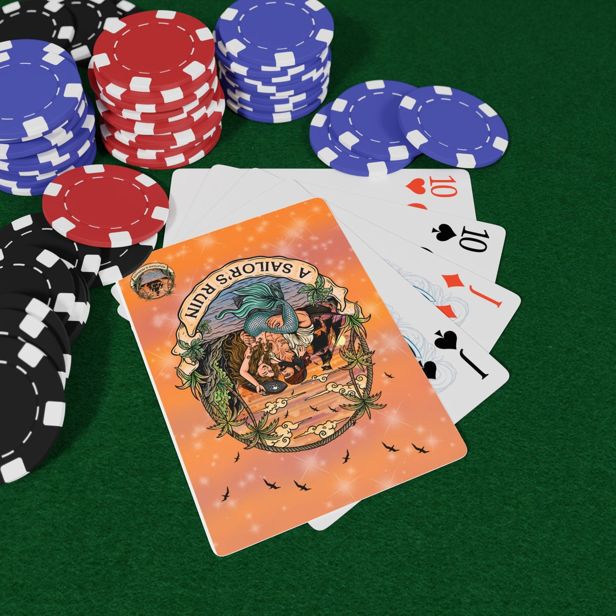 Printify A Sailor's Ruin Playing Cards 2.5" x 3.5" 27076599570535413332