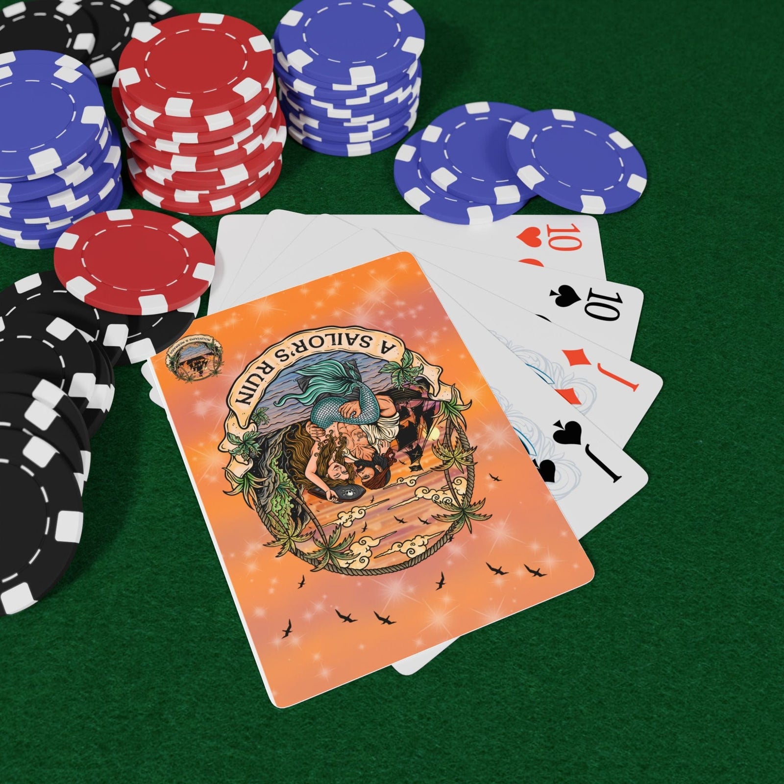 Printify A Sailor's Ruin Playing Cards 2.5" x 3.5" 27076599570535413332