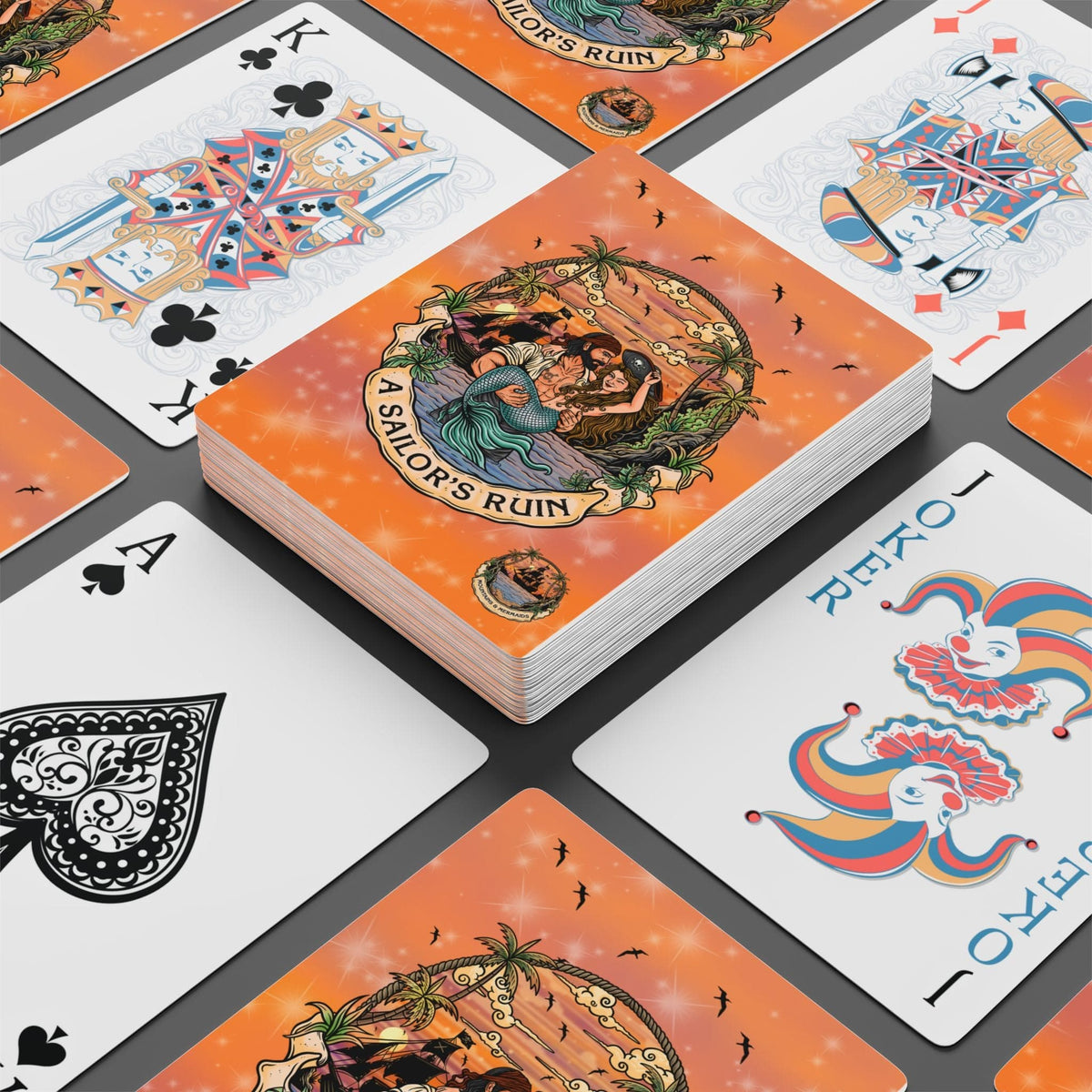 Printify A Sailor's Ruin Playing Cards 2.5" x 3.5" 27076599570535413332