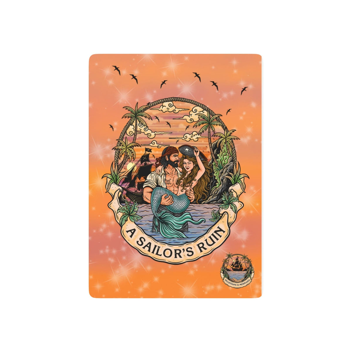 Printify A Sailor's Ruin Playing Cards 2.5" x 3.5" 27076599570535413332