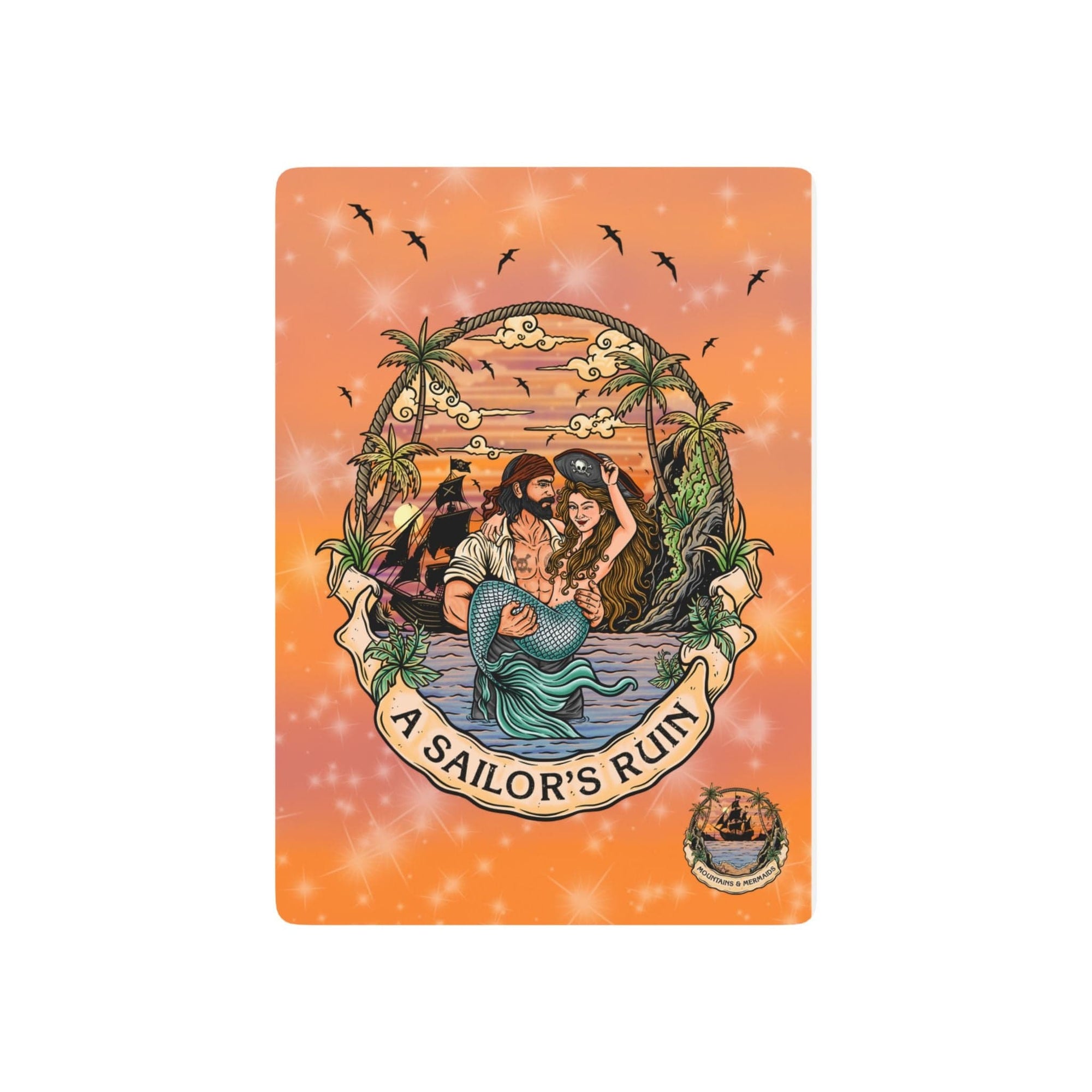Printify A Sailor's Ruin Playing Cards 2.5" x 3.5" 27076599570535413332