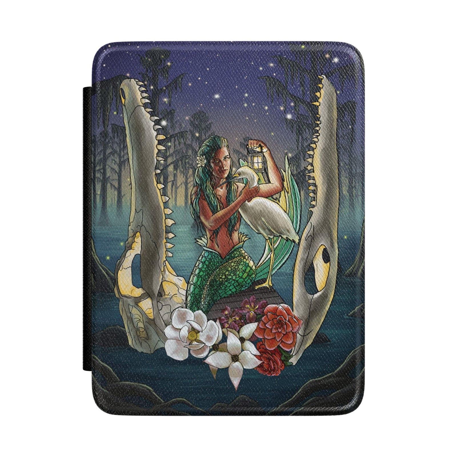 Printify Bayou Mermaid Kindle Case Colorsoft / Paperwhite (7”) 12 Gen. (2024-2025) 25397893440621394852
