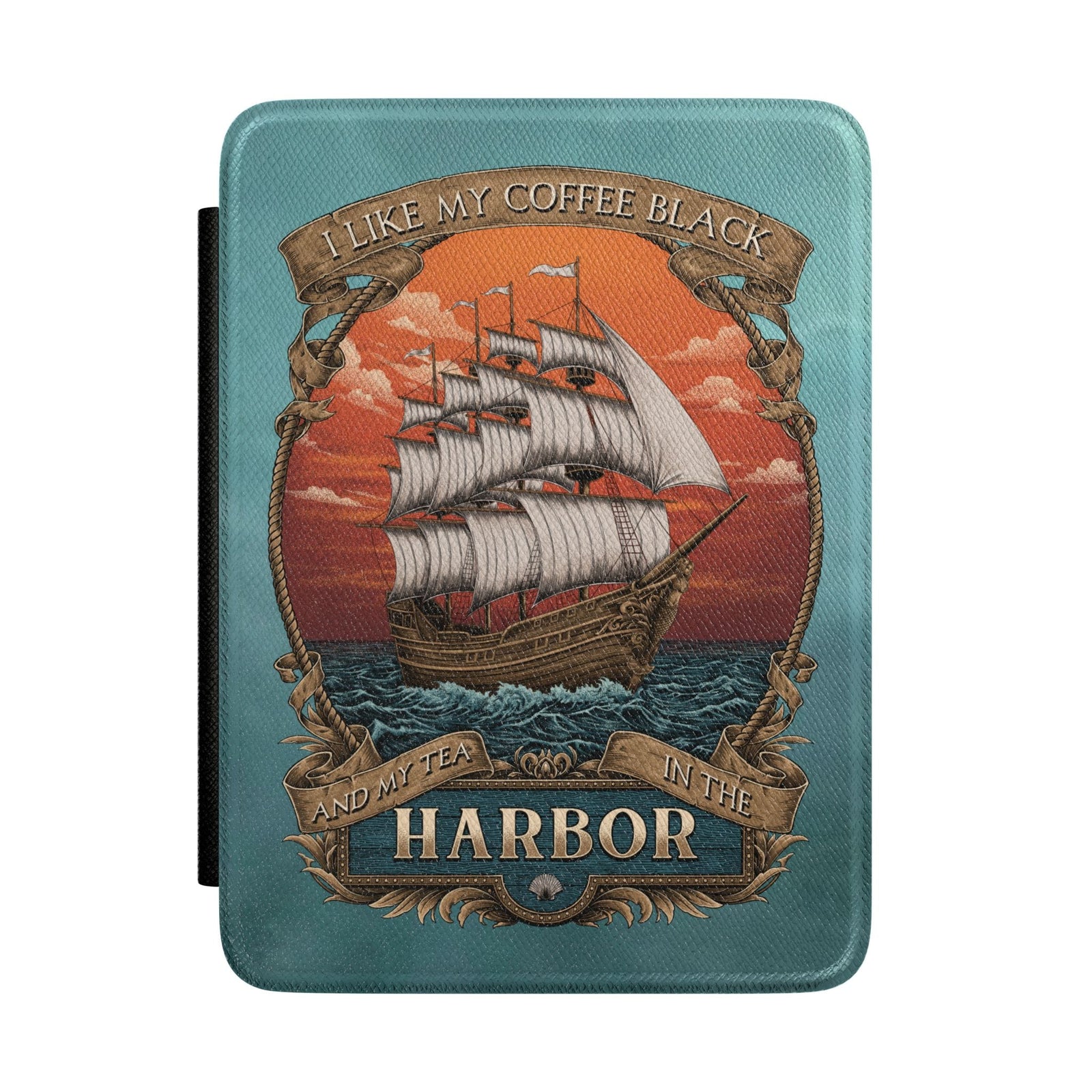 Printify Black Harbor Kindle Case Colorsoft / Paperwhite (7”) 12 Gen. (2024-2025) 22950139435025785279