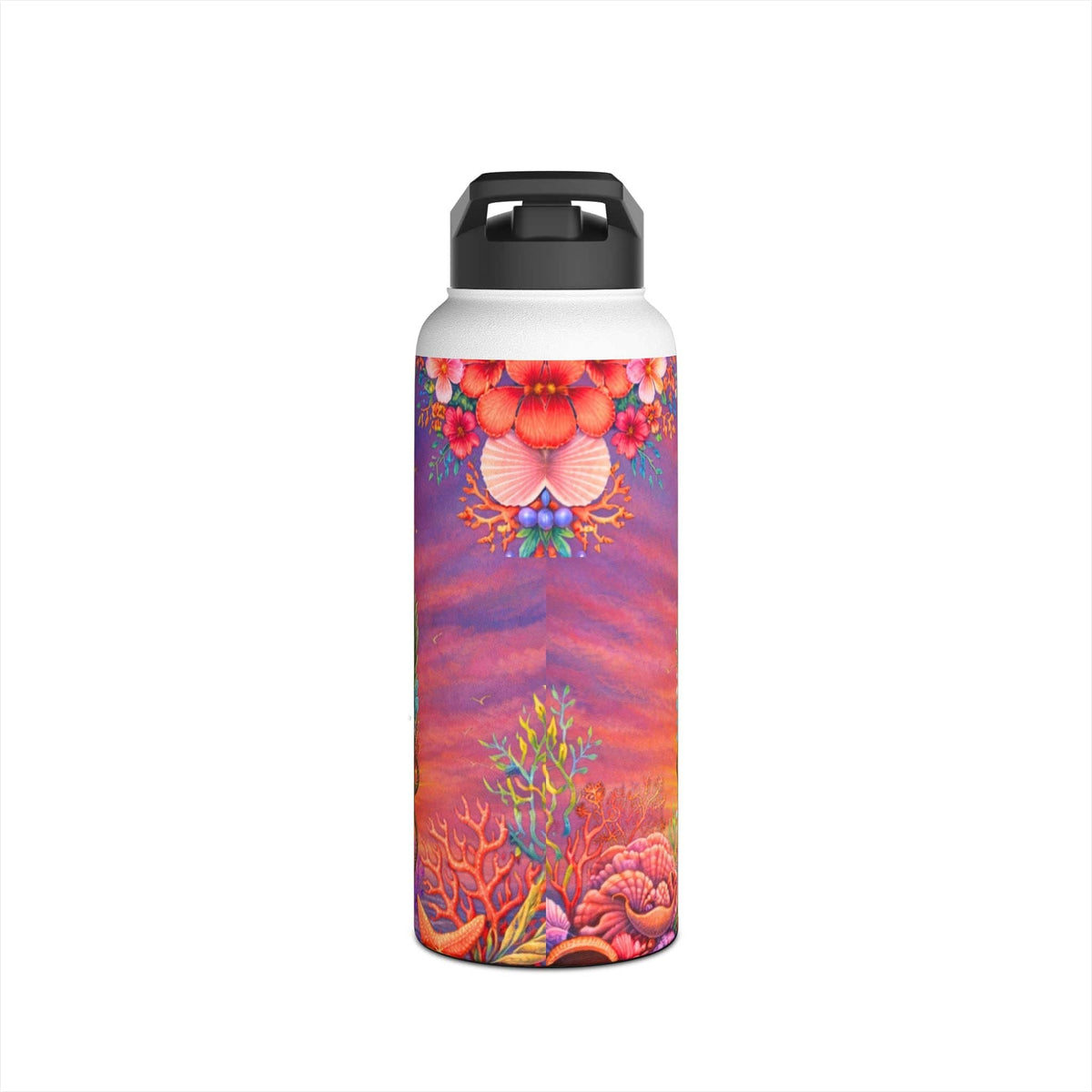 Printify Blame It on My Gypsea Soul  32oz Stainless Steel Water Bottle 32oz / White 17899690940951238162