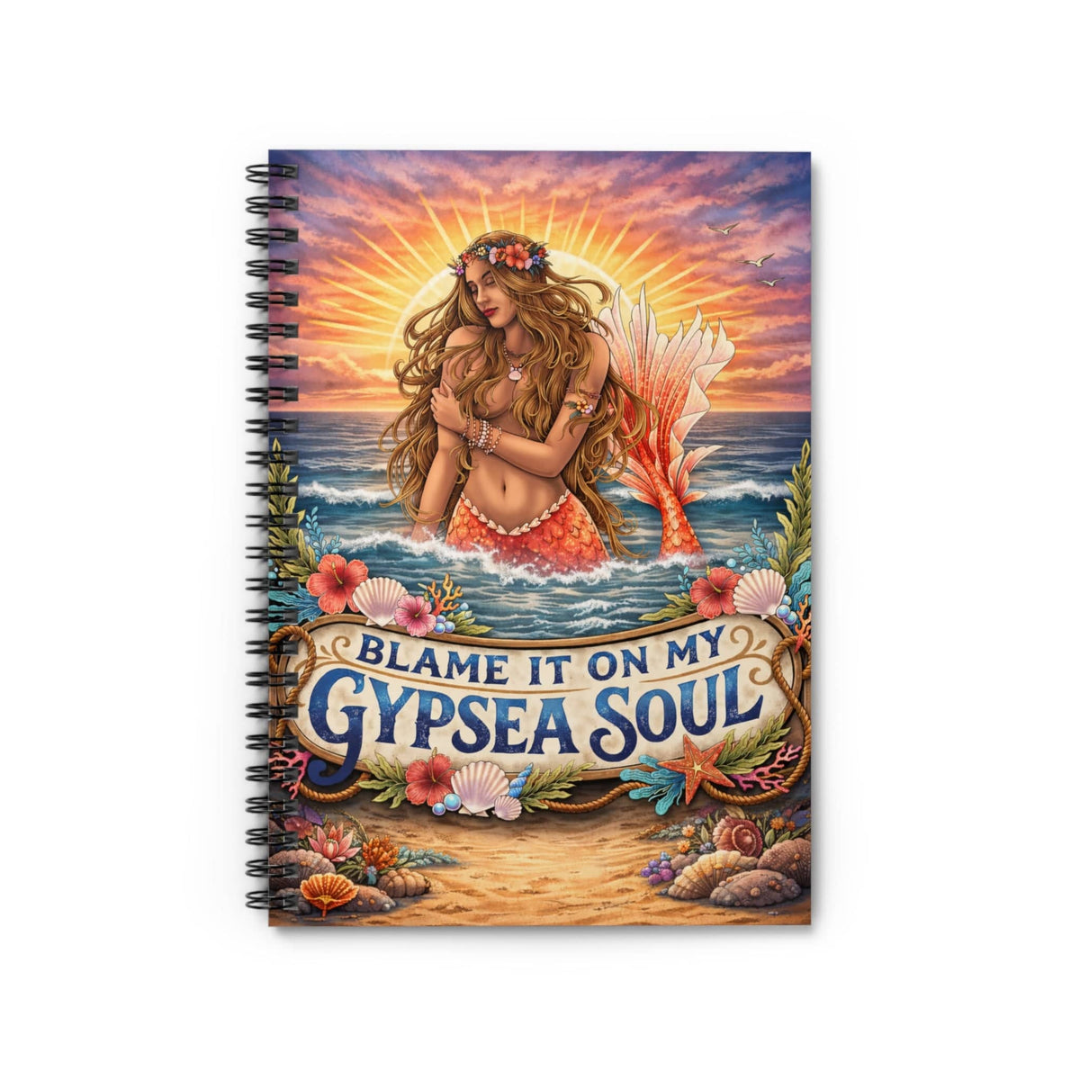 Printify Blame It on My Gypsea Soul Notebook One Size 24045066694268326956