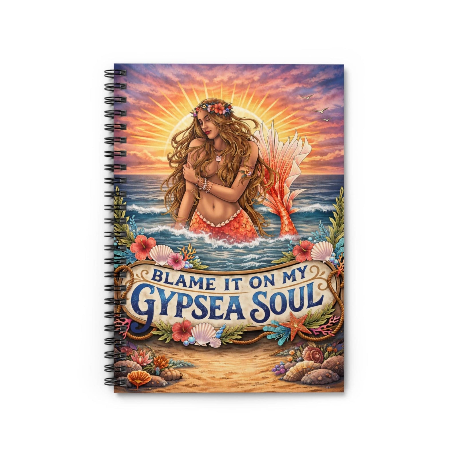 Printify Blame It on My Gypsea Soul Notebook One Size 24045066694268326956