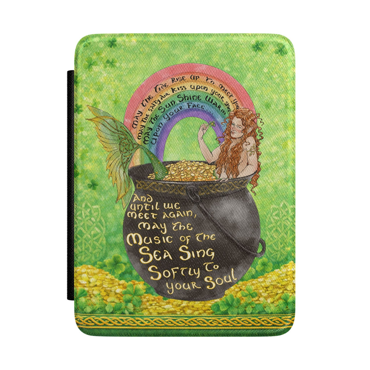 Printify Celtic Mermaid Kindle Case Colorsoft / Paperwhite (7”) 12 Gen. (2024-2025) 25677795232065226885
