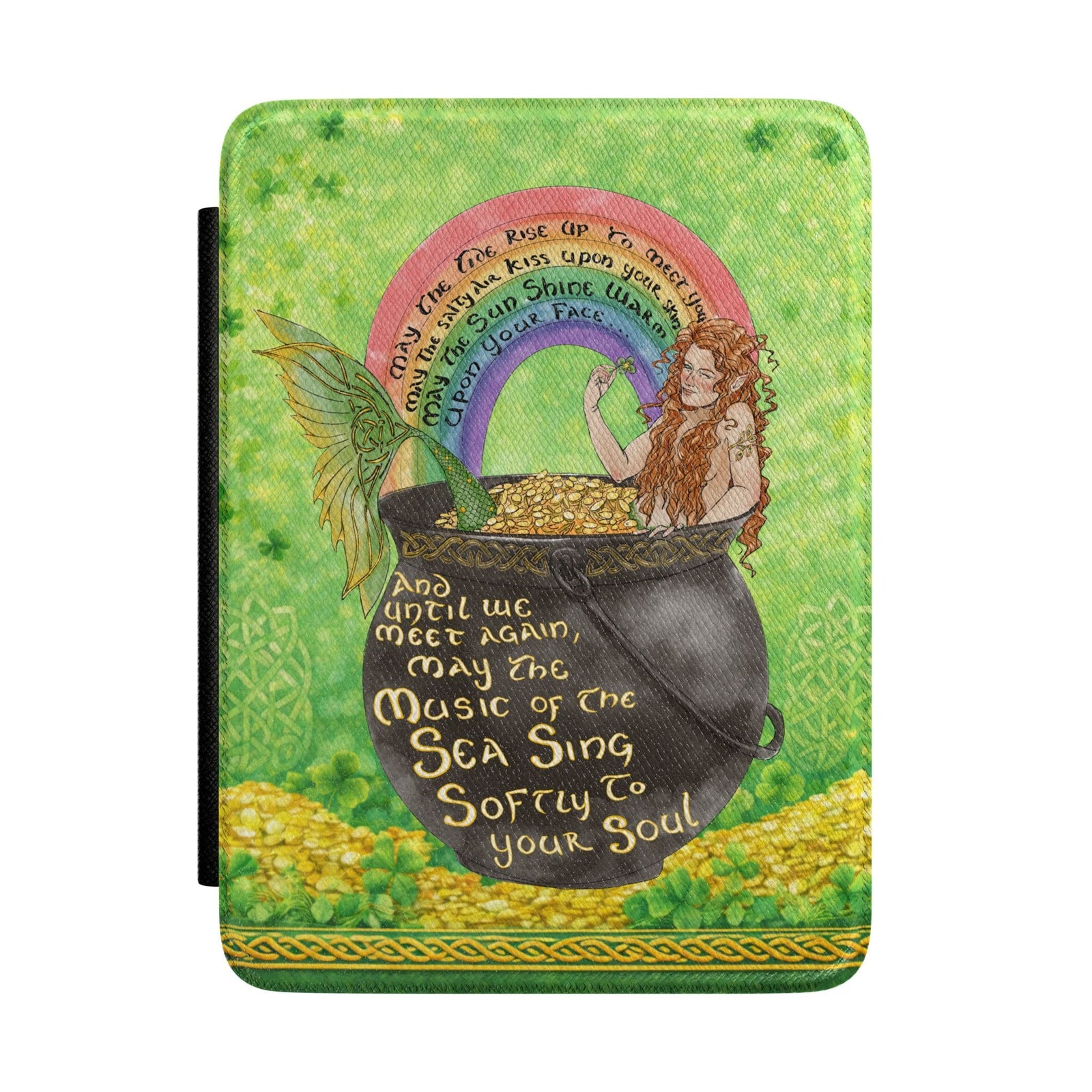 Printify Celtic Mermaid Kindle Case Colorsoft / Paperwhite (7”) 12 Gen. (2024-2025) 25677795232065226885