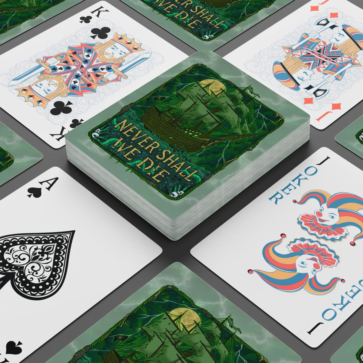 Printify Flying Dutchman Playing Cards 2.5" x 3.5" 16879933207164213218