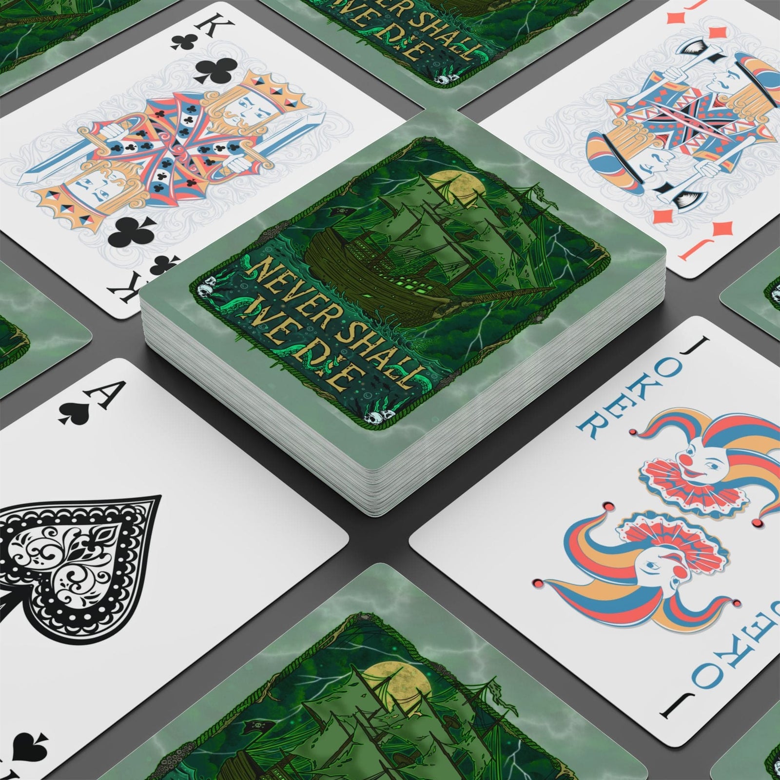 Printify Flying Dutchman Playing Cards 2.5" x 3.5" 16879933207164213218