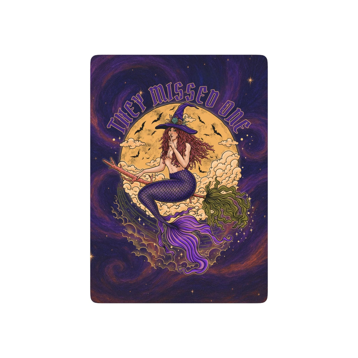 Printify Salem Siren Playing Cards 2.5" x 3.5" 12725603353456761785