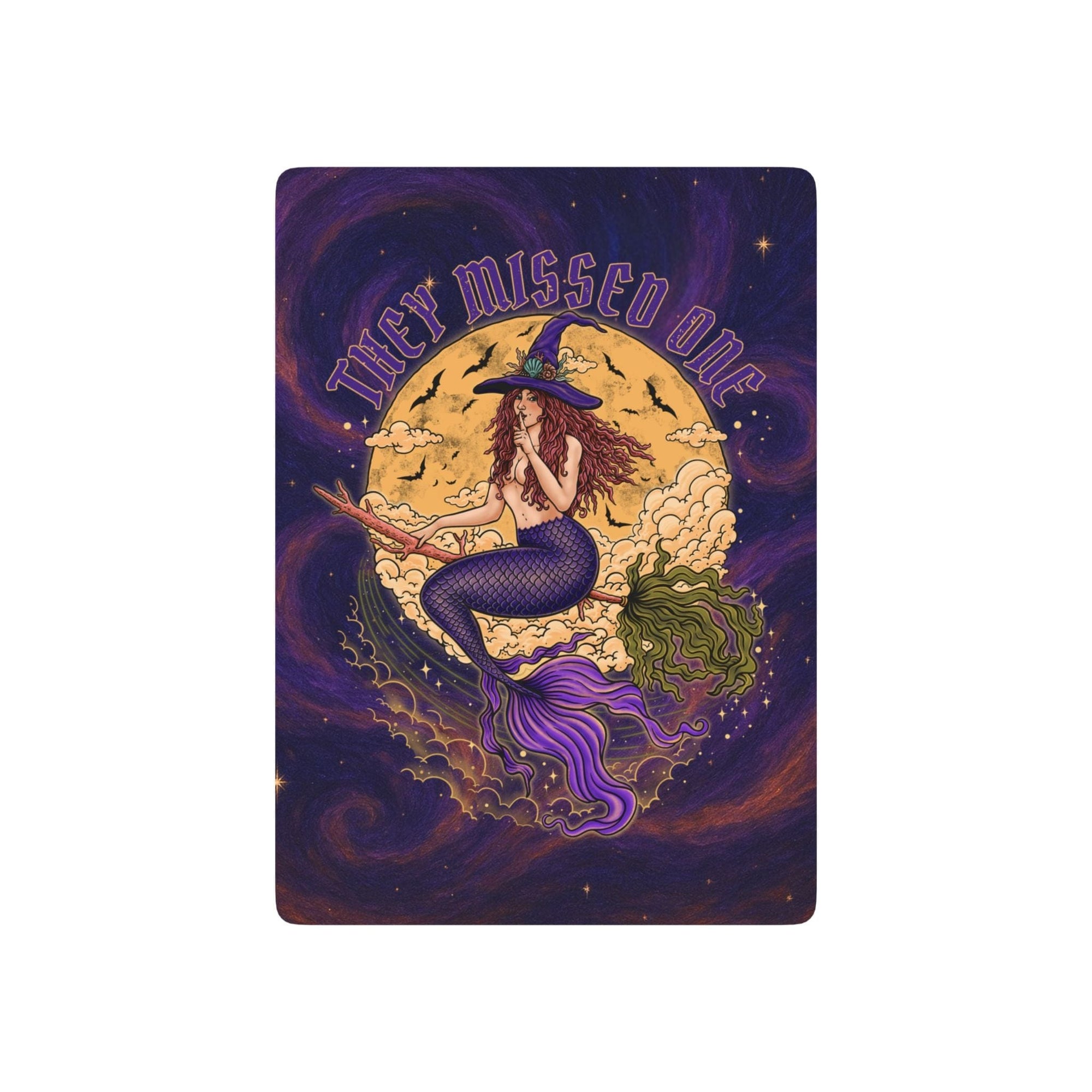 Printify Salem Siren Playing Cards 2.5" x 3.5" 12725603353456761785