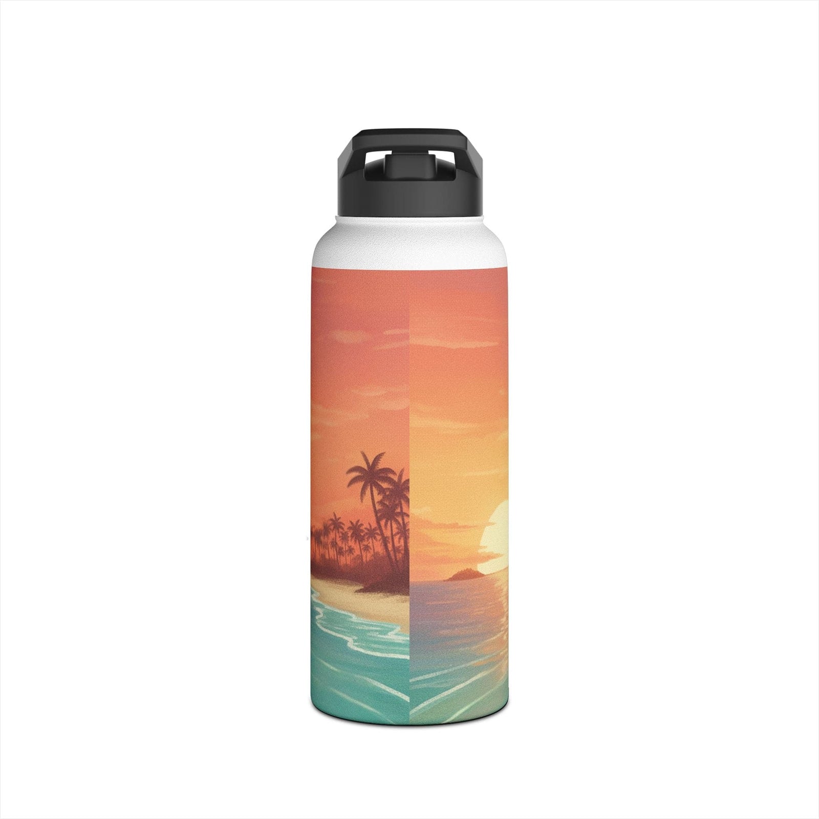 Printify Seas & Greetings 32oz Water Bottle 32oz / White 22115879628670665394