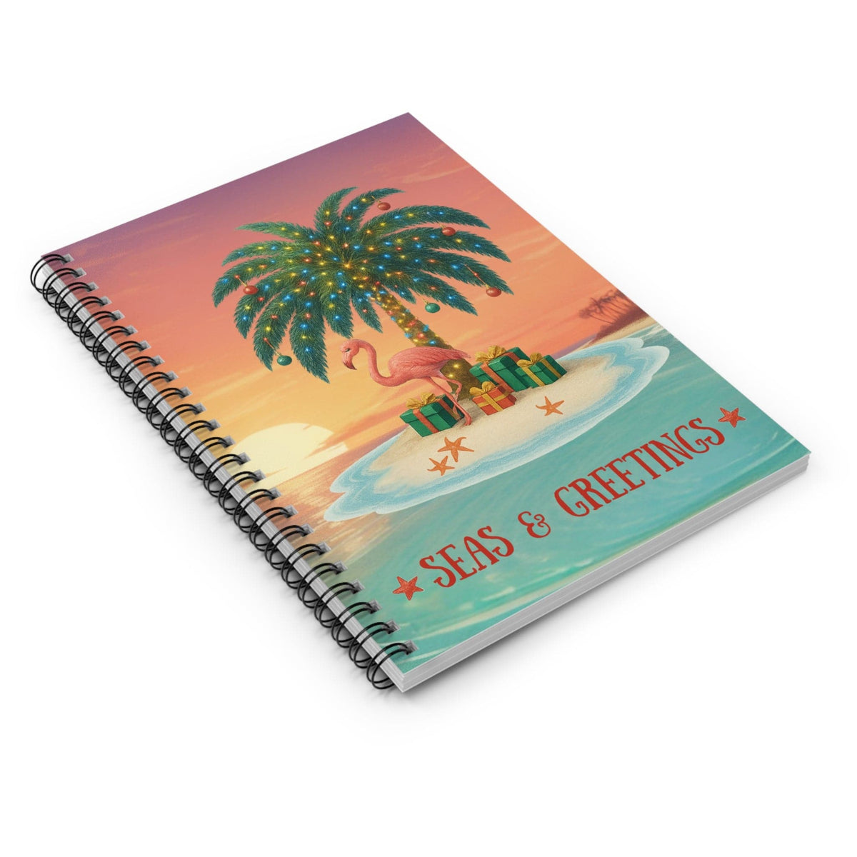 Printify Seas & Greetings Notebook One Size 14697553916256651739